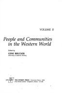 Cover for People and the Communities in the Western World