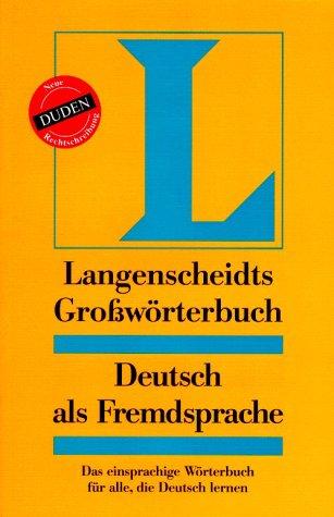 Cover for Langenscheidts Großwörterbuch