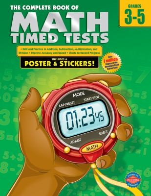 Cover for The Complete Book Of Math Timed Tests