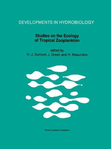 Cover for Studies on the Ecology of Tropical Zooplankton