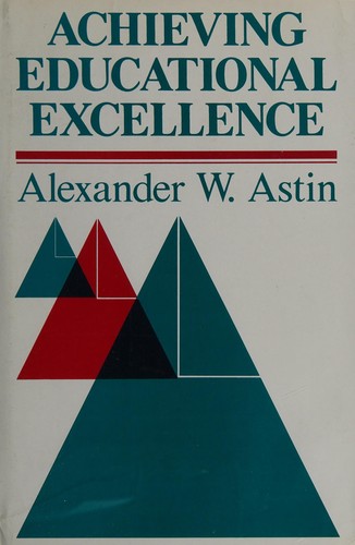Cover for Achieving educational excellence