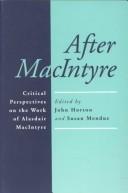 Cover for After MacIntyre