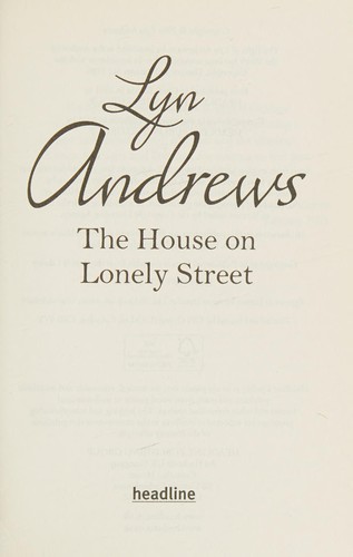 Cover for House on Lonely Street