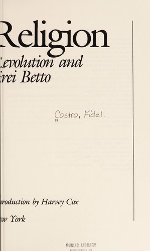 Cover for Fidel and Religion