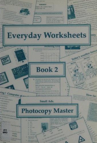 Cover for Everyday worksheets