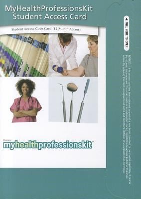 Cover for Myhealthprofessionskit Student Access Code Card