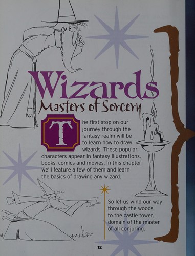 Cover for Drawing wizards, witches, and warlocks