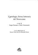 Cover for L' antologia, forma letteraria del Novecento