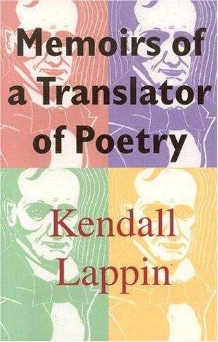 Cover for Memoirs of a Translator of Poetry