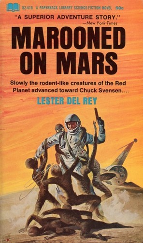 Cover for Marooned on Mars