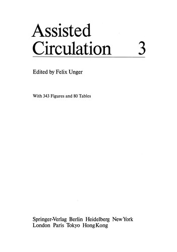 Cover for Assisted Circulation 3