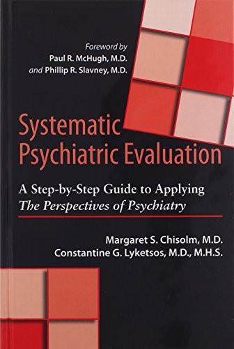 Cover for Systematic psychiatric evaluation