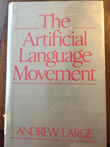 Cover for The artificial language movement