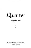 Cover for Quartet (Carnegie-Mellon Poetry)