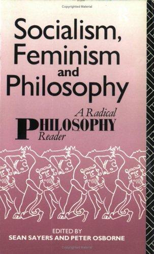 Cover for Socialism, Feminism and Philosophy