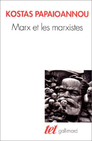 Cover for Marx et marxistes