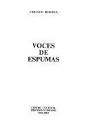 Cover for Voces de espumas
