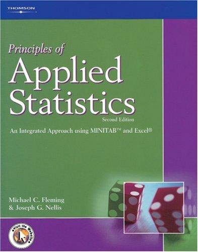 Cover for Principles of Applied Statistics