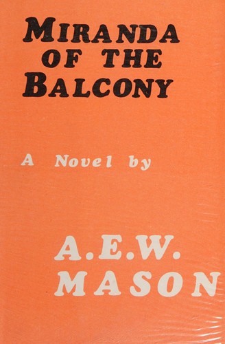Cover for Miranda of the balcony.