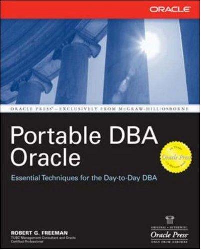 Cover for Portable DBA