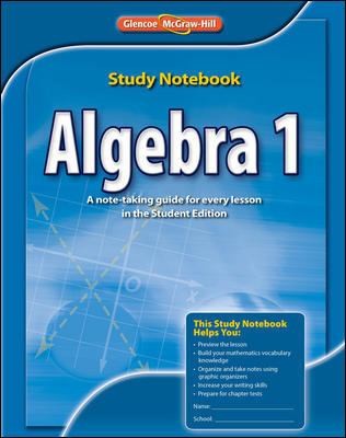 Cover for Glencoe Algebra 1