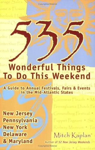 Cover for 535 Wonderful Things You Can Do This Weekend