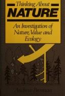 Cover for Thinking about nature