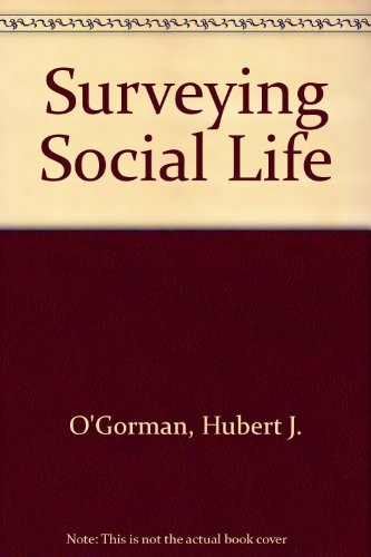 Cover for Surveying social life