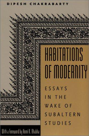 Cover for Habitations of Modernity
