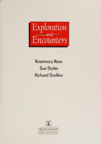 Cover for Exploration and Encounters (Primary History)