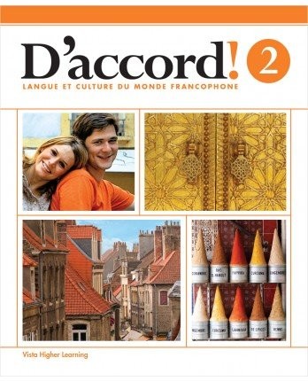 Cover for D'accord! ©2015 Level 2 Student Edition w/ Supersite Access
