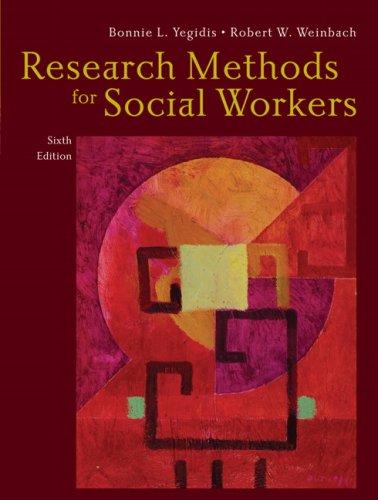 Cover for Research Methods for Social Workers (6th Edition)