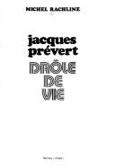 Cover for Jacques Prévert