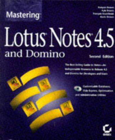 Cover for Mastering Lotus Notes 4.5