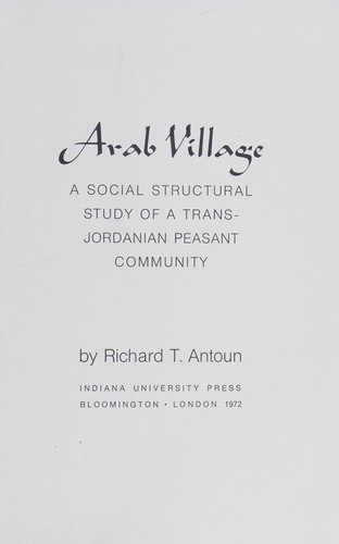 Cover for Arab Village
