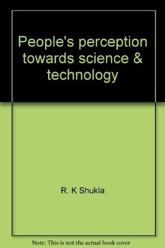 Cover for People's perception towards science & technology