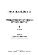Cover for Masterplots II.