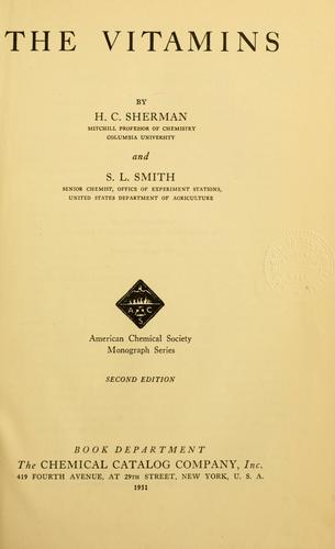 Cover for The vitamins
