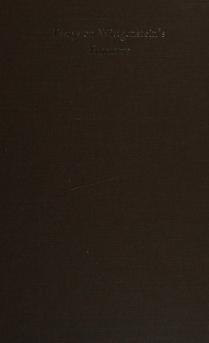 Cover for Essays on Wittgenstein's Tractatus.