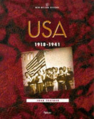 Cover for USA, 1918-1941 (New Nelson History)