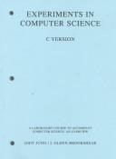 Cover for Experiments in Computer Science - C Version