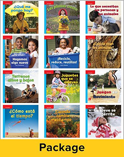 Cover for Inspire Science Grade K, Spanish Leveled Reader Class Set, 1 Each of 12 Titles