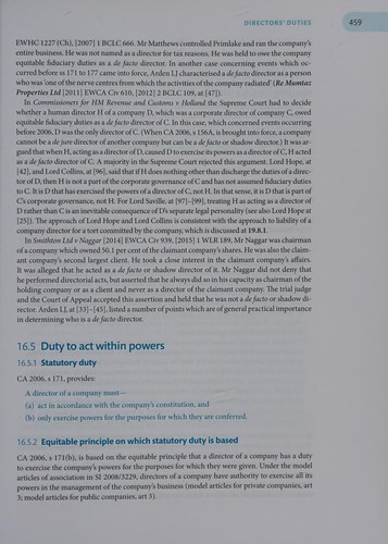 Cover for Mayson, French & Ryan on company law
