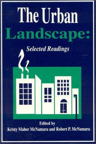 Cover for The urban landscape