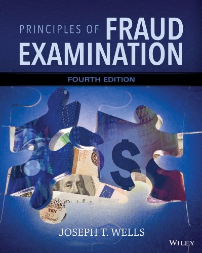 Cover for Principles of Fraud Examination