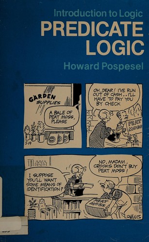 Cover for Predicate Logic (Introduction to Logic)