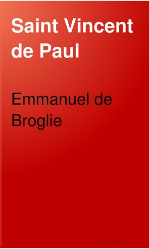 Cover for Saint Vincent de Paul