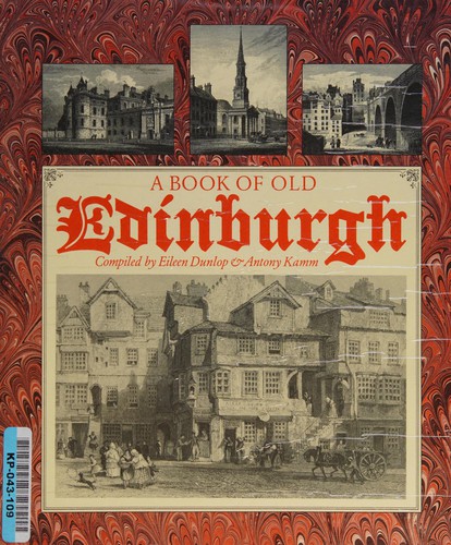 Cover for A Book of old Edinburgh