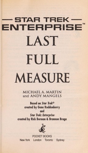 Cover for Last Full Measure