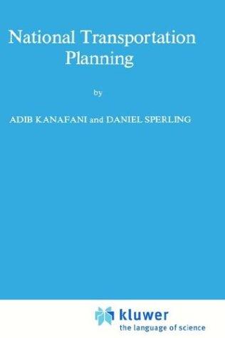 Cover for National transportation planning